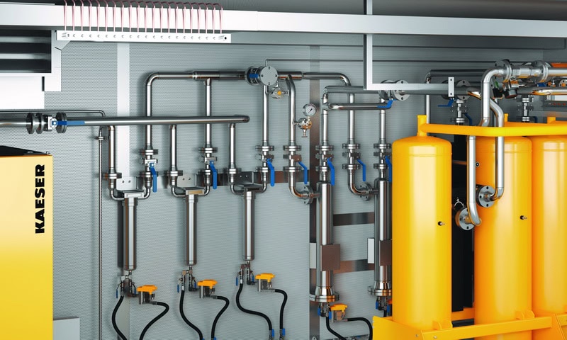 Drucklufttechnik Verrohrung