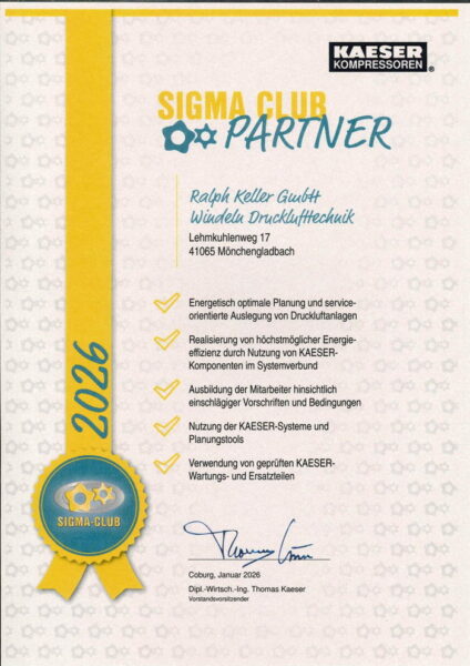 KAESER Sigma-Club-Händler